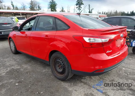 2013 Ford Focus Se из США, поврежденный, VIN 1FADP3F26DL217778